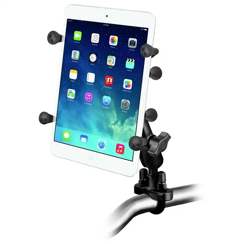 RAM Mounts X-Grip Lenker-Halterung für Tablets (7 Zoll) - B-Kugel (1 Zoll), Schraubklemme, mittlerer Verbindungsarm Preis Gesenkt