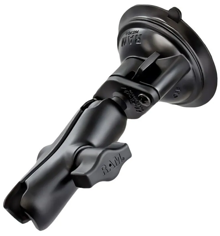 RAM Mounts Saugfuss-Set - mittlerer Verbindungsarm, Diamond-Basisplatte (Trapez), B-Kugel (1 Zoll), im Polybeutel Angebot