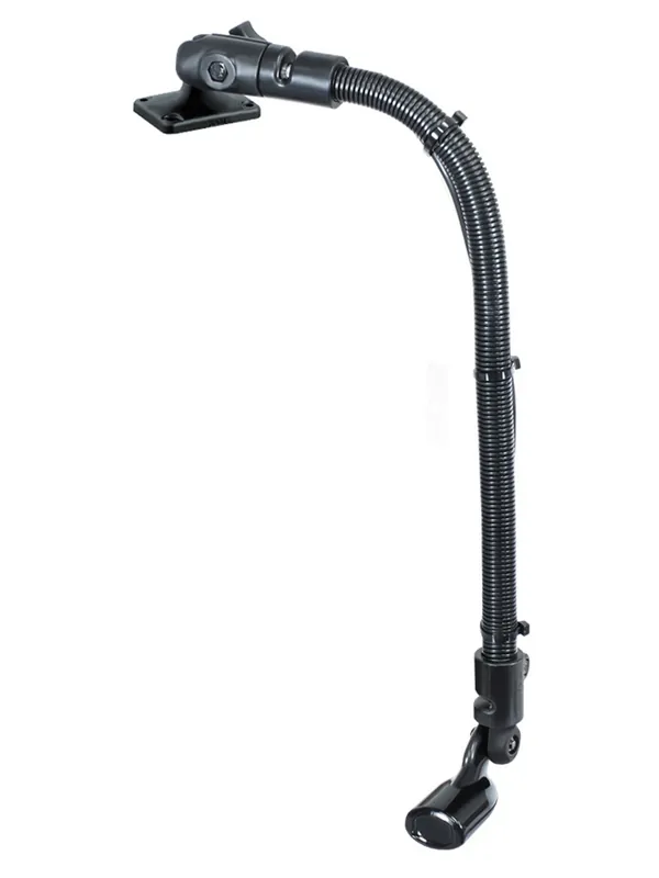 Sale RAM Mounts Transducer-Set mit rechteckiger Basisplatte - flexibler Arm (ca. 450 mm), Octagon-Sockel, rechteckige Basisplatte, B-Kugel (1 Zoll)