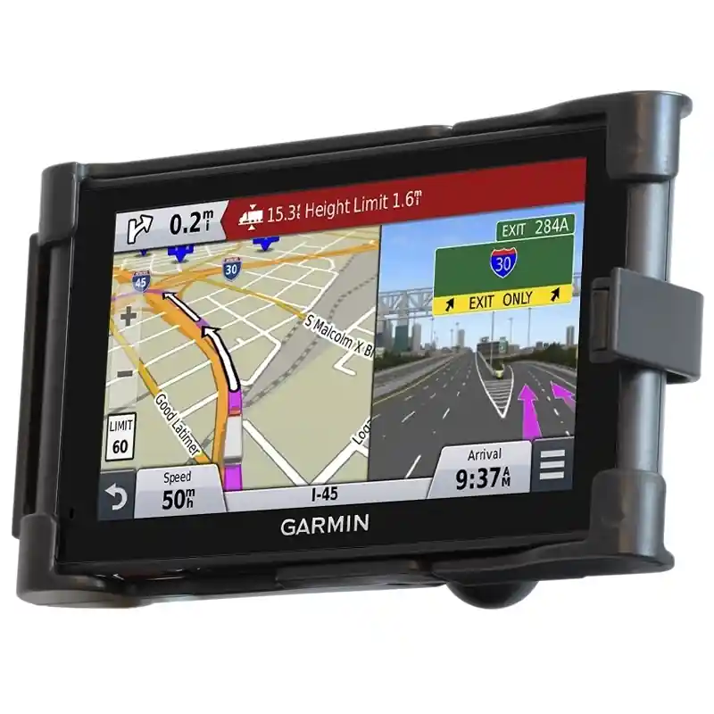 Highlight RAM Mounts Sicherheitsgehäuse für Garmin nüviCam/dezlCam (ohne Schutzhüllen) - inkl. Diamond-Baisplatte (Trapez), B-Kugel (1 Zoll), Schrauben-Set, im