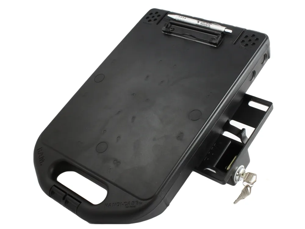 Meistverkauft RAM Mounts Verbundstoff Aufbewahrungs-Box (ca. 31x25x3,5 cm) mit seitlichem Verschlussmechanismus - im Polybeutel
