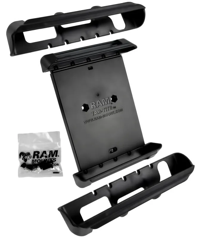Meistverkauft RAM Mounts Universal Tab-Tite Halteschale mit verschiedenen Endkappen (John Deere) - AMPS-Aufnahme, Schrauben-Set