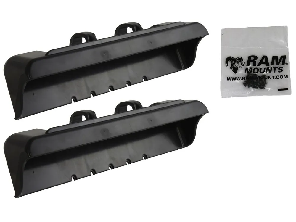 RAM Mounts Tab-Tite Endkappen für Panasonic Toughpad FZ-A1 (in Schutzhülle) und Tablets bis zu 12 Zoll - Schrauben-Set Neu Im Sortiment