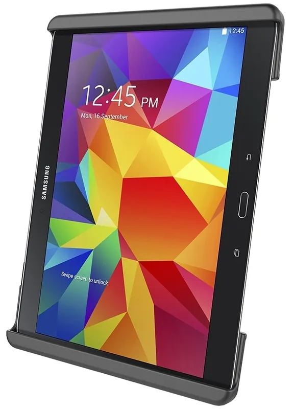 RAM Mounts Tab-Lock (abschließbar) Universal Halteschale für bis zu 10.5 Zoll Tablets - AMPS-Aufnahme, Schrauben-Set Kracherpreis
