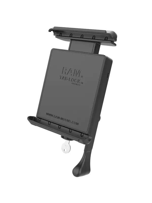 RAM Mounts Tab-Lock (abschließbar) Universal Halteschale für bis zu 8 Zoll Tablets - AMPS-Aufnahme, Schrauben-Set Online Kaufen