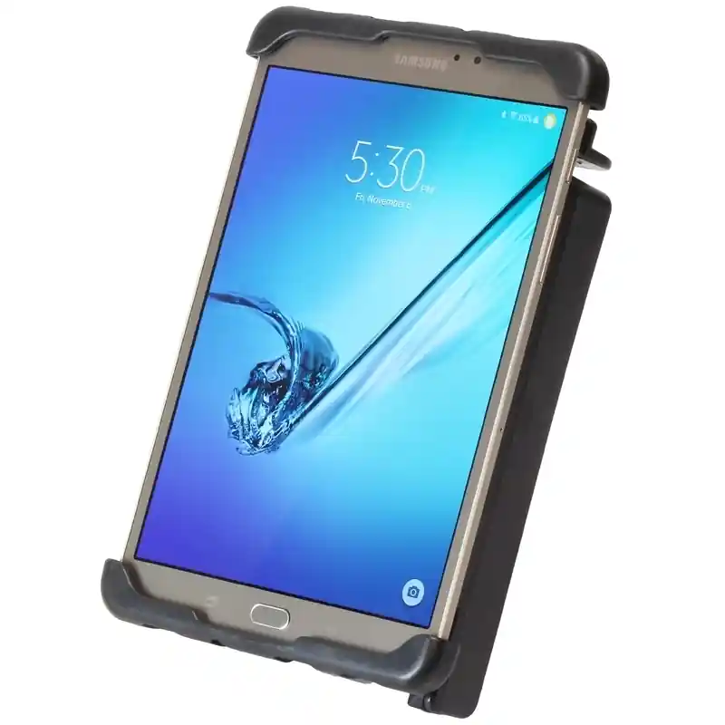 Kracherpreis RAM Mounts Tab-Lock (abschließbar) Universal Halteschale für bis zu 8 Zoll Tablets - AMPS-Aufnahme, Schrauben-Set