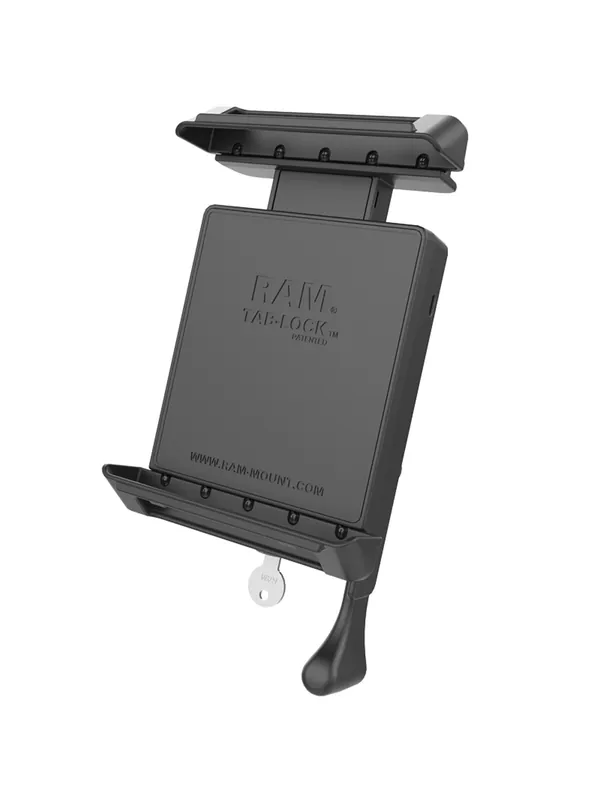 Rabatt RAM Mounts Tab-Lock (abschließbar) Universal Halteschale für 7-8 Zoll Tablets (in Schutzhüllen) - AMPS-Aufnahme, Schrauben-Set