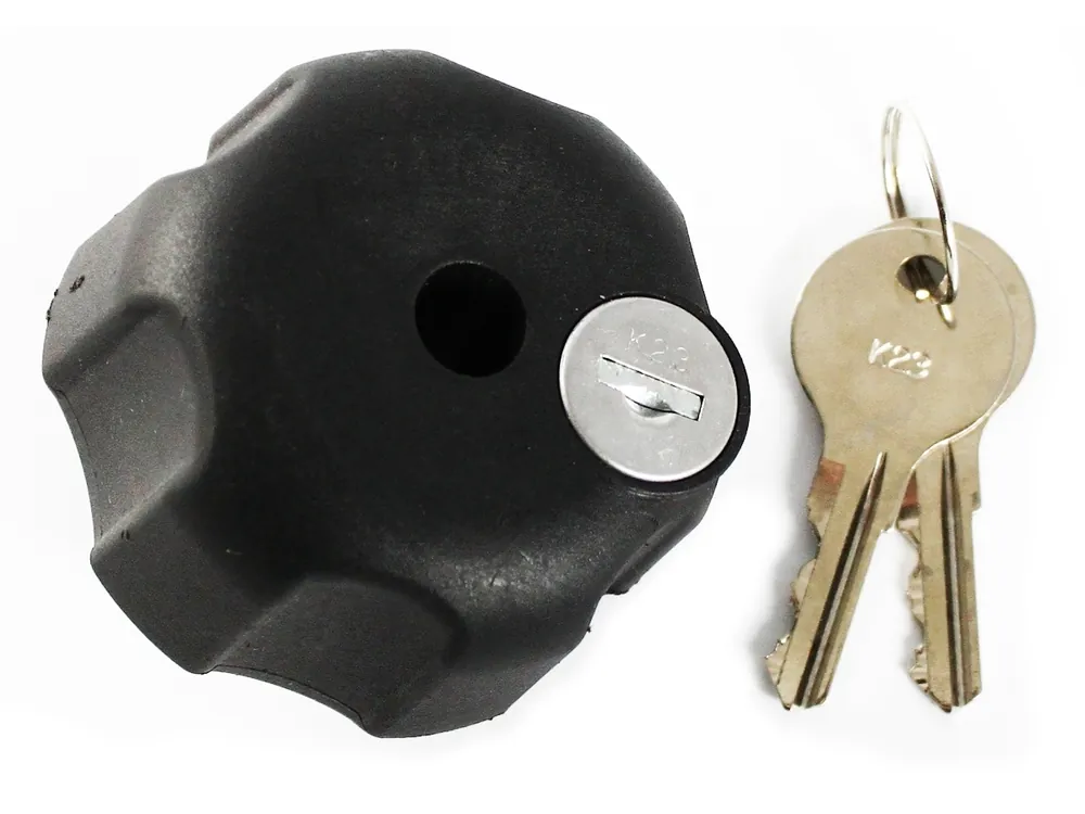 Preis Gesenkt RAM Mounts Sicherungsschloss für Schwenkarme - 3/8"-16 Innengewinde (Stahl verstärkt), 2 Schlüssel, im Polybeutel
