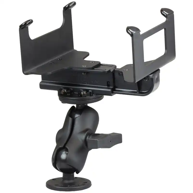Ausverkauf RAM Mounts Drucker-Aufbauhalterung für Toshiba EP4 - mittlerer Verbindungsarm, 2x runde Basisplatte (AMPS), Drucker-Halteklammer, C-Kugel (1,5 Zoll)
