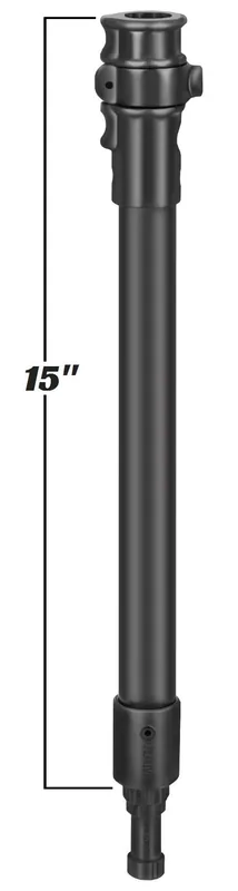 RAM Mounts Verbundstoff-Verlängerungsarm mit Spline Post - Länge ca. 380 mm Online Kaufen