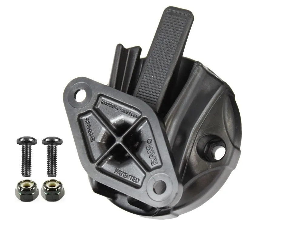 Finale Aktion RAM Mounts runde Verbundstoff-Basis mit Quick-Snap Anbindung (Diamond/Trapez), im Polybeutel