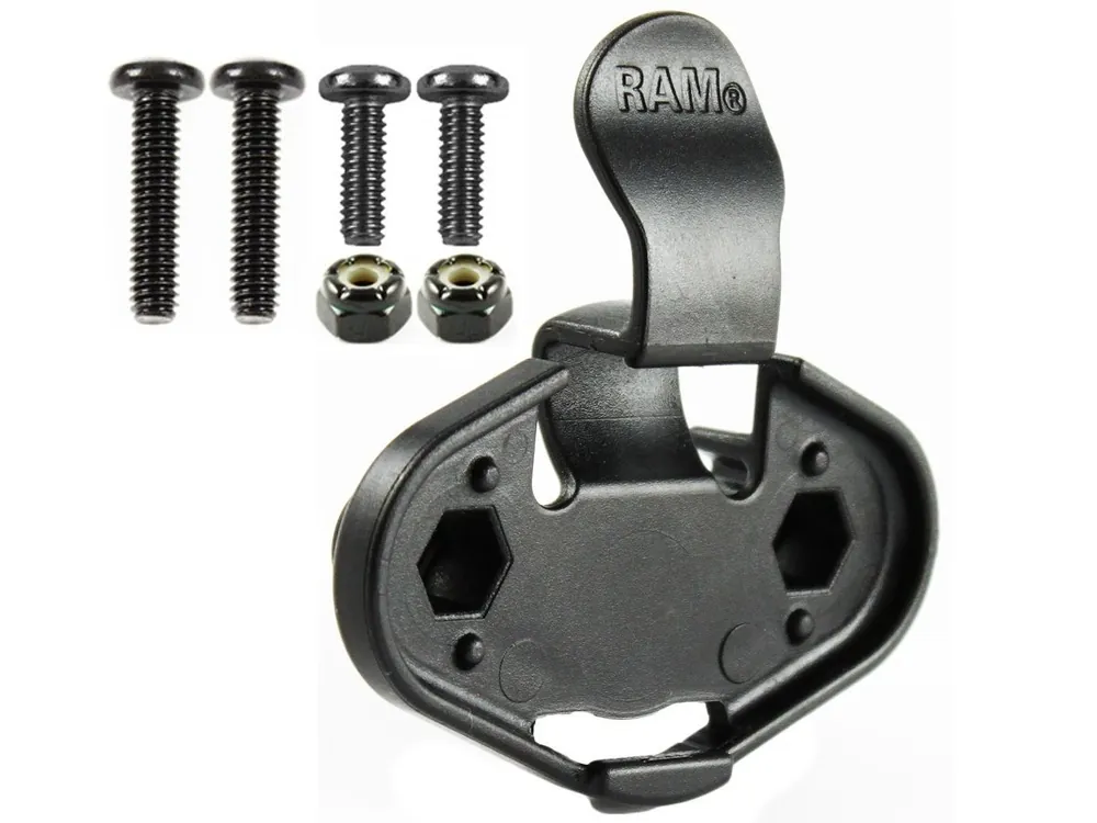 RAM Mounts EZY-Mount Quick Release Adapter (weiblich) - Diamond (Trapez), Verbundstoff, Schrauben-Set, im Polybeutel Beliebt
