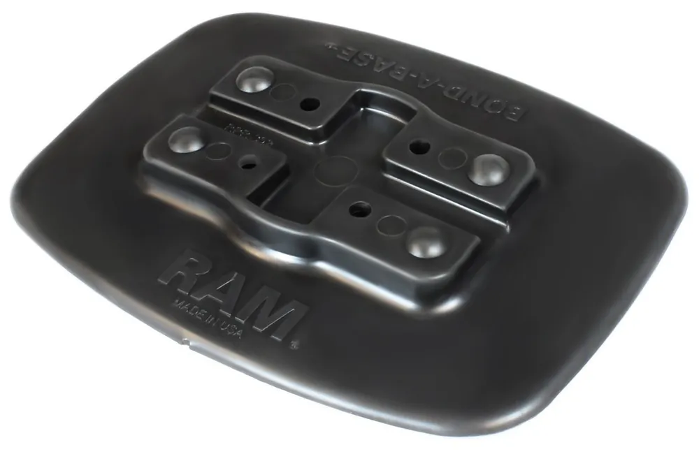 RAM Mounts Bond-A-Base Verbundstoff-Basis für Schlauchboote - schwarz, inkl. doppelseitigem Klebeband, im Polybeutel Bestpreis