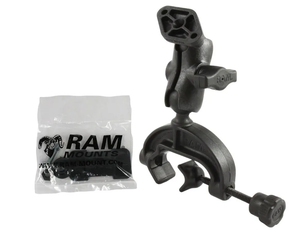 RAM Mounts Verbundstoff-Set für Rohre - Rohrklammer, kurzer Verbindungsarm, Diamond-Basisplatte (Trapez), B-Kugel (1 Zoll), im Polybeutel Sale