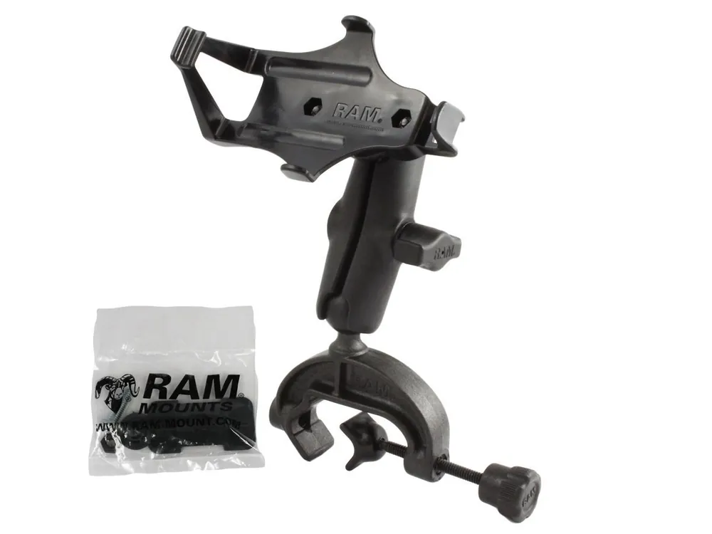 Beliebt RAM Mounts Verbundstoff-Halterung für Garmin GPSMAP 196/296/395/495/496 - mit Verbundstoff-Klammer, B-Kugel (1 Zoll), im Polybeutel
