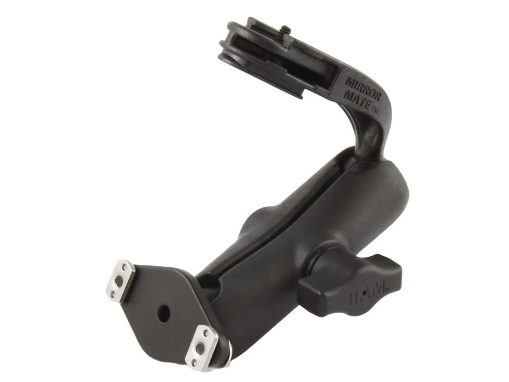 Versand Am Gleichen Tag RAM Mounts Verbundstoff-Set für Fahrzeugrückspiegel - mit Spiegel-Adapter, B-Kugel (1 Zoll), im Polybeutel