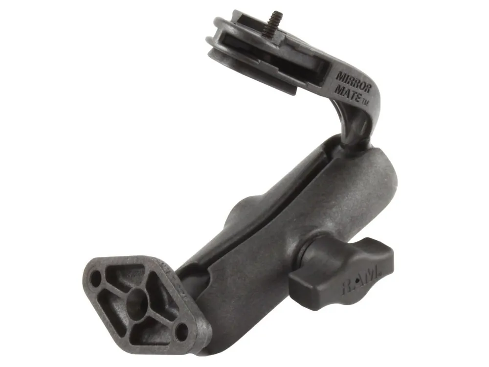 Top-Seller RAM Mounts Verbundstoff-Rückspiegel-Set für General Motors - Rückspiegel-Adapter, mittlerer Verbindungsarm, Diamond-Basisplatte (Trapez), B-Kugel (1 Z