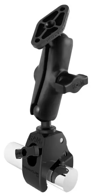 Sonderangebot RAM Mounts Tough-Claw Set - B-Kugel (1 Zoll), Tough-Claw mittel (Durchmesser 25,4-40,6 mm), mittlerer Verbindungsarm (ca. 90 mm)