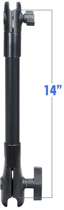 RAM Mounts Verbundstoff-Verlängerungsarm mit B- u. C-Kugel Aufnahme (1/1,5 Zoll) - ca. 350 mm lang, im Polybeutel Jetzt Bestellen