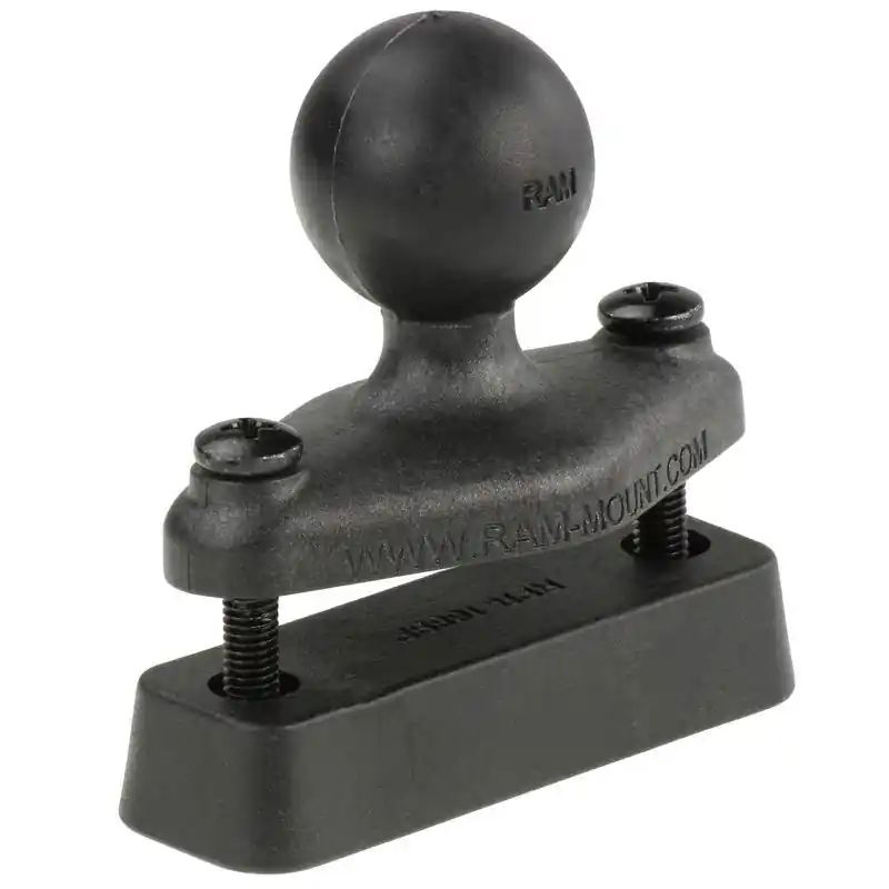 Bestpreis RAM Mounts Verbundstoff Diamond-Basisplatte (Trapez) mit Gegenstück - B-Kugel (1 Zoll), im Polybeutel