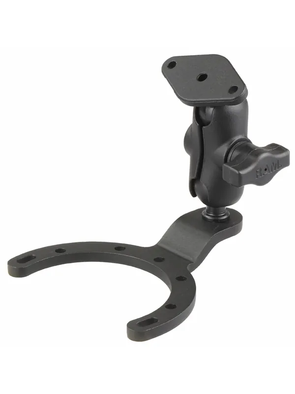 Zertifiziert RAM Mounts Motorradtank-Set (BMW / Kawasaki) - Tank-Basis, kurzer Verbindungsarm, Diamond-Anbindung (Trapez), B-Kugel (1 Zoll), im Polybeutel