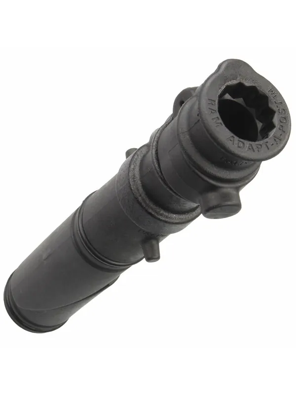 Markenware RAM Mounts Verbundstoff Flush-Rod-Adapter mit Spline Post Aufnahme - für Flush-Mount Öffnungen (38,1-47,6 mm Durchmesser), im Polybeutel