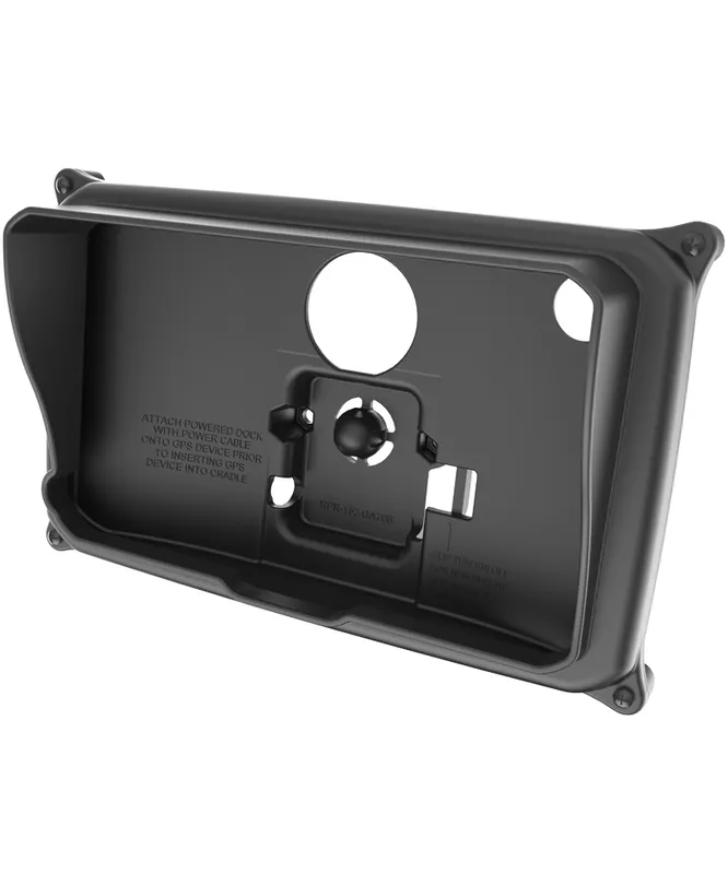 RAM Mounts Sicherheitsgehäuse für Garmin Dezl 770LMTHD (ohne Schutzhüllen) - Diamond-Anbindung (Trapez), Schrauben-Set, im Polybeutel Sichere Zahlung