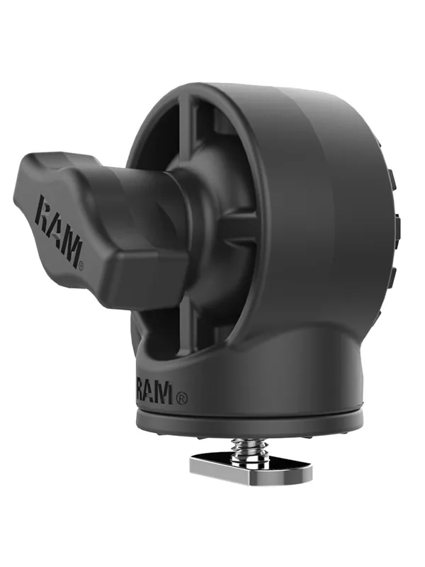 RAM Mounts Verbundstoff Ratchet-Adapter mit T-Slot für Tough-Track Schienen - im Polybeutel Garantierte Lieferung