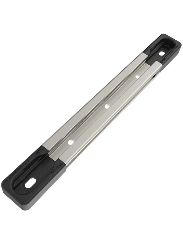 RAM Mounts Aluminium Tough-Track Schiene inkl. Endkappen - Innenlänge 127 mm (5 Zoll), eloxiert Preiswert