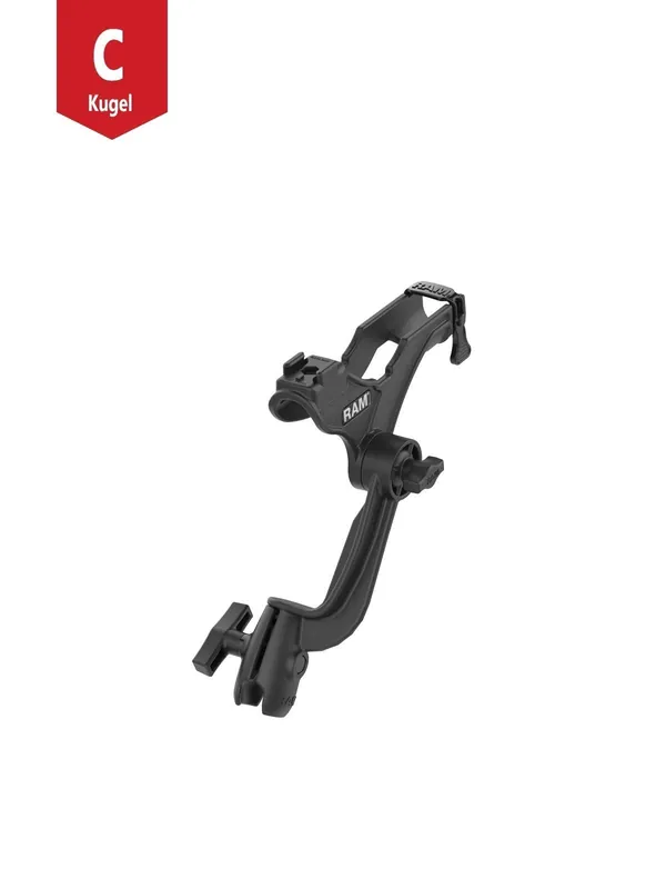 Versand Am Gleichen Tag RAM Mounts Verbundstoff-Angelrutenhalter Rod Jr. mit C-Kugel-Aufnahme (1,5 Zoll) - Ratchet-System