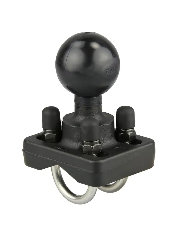 RAM Mounts Doppel-Rohr-Klemme - C-Kugel (1,5 Zoll), Durchmesser 19,1-25,4 mm Top-Angebot