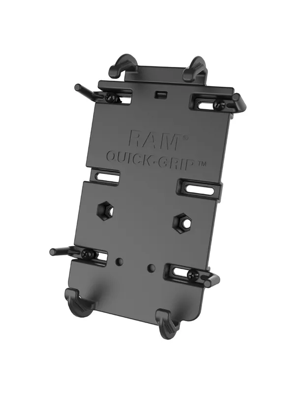 Preisreduziert RAM Mounts Quick-Grip™ XL Universal Halteschale für große Smartphones - Diamond-Anbindung (Trapez), Schrauben-Set, im Polybeutel