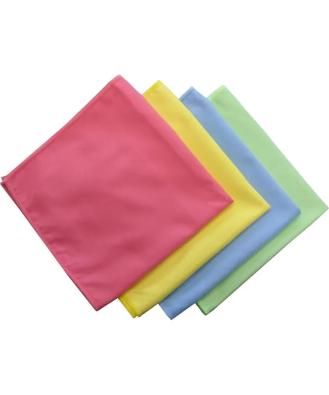 Nur Heute ROTWEISS - Mikrofasertuch Softtouch - 4er-Pack, 40x40 cm