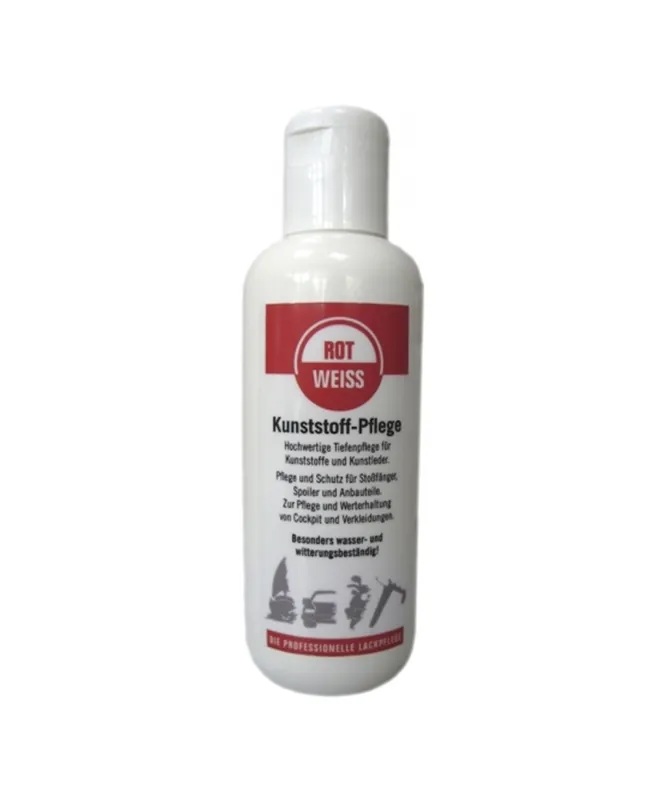 ROTWEISS - Kunststoff-Pflege, 250 ml Flasche Nur Für Kurze Zeit