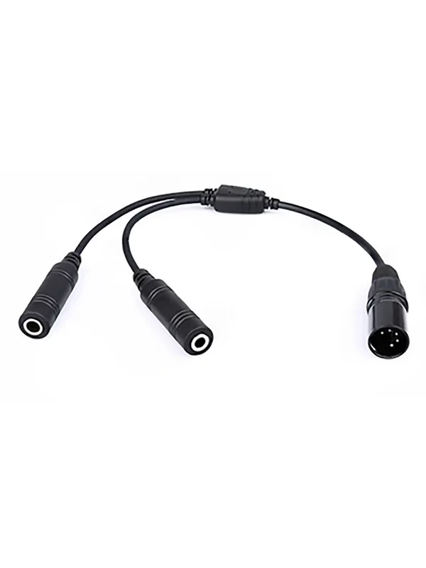 Neu Headset-Adapter - PJ-Stecker (GA, w) auf XLR-5 Stecker (m)