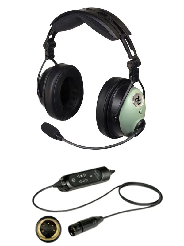 David Clark ONE-XA Headset - XLR-5 Stecker, ENC (Bluetooth) Wochenendangebot