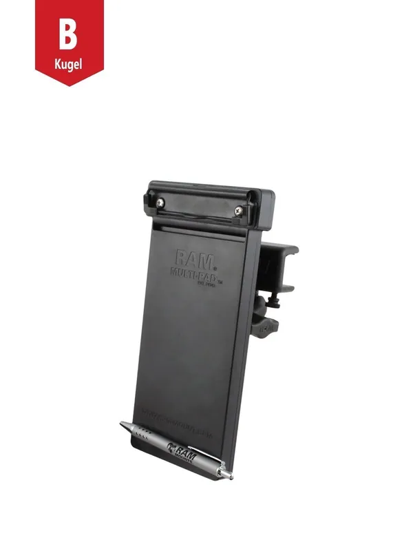 Preis Gesenkt RAM Mounts Luftfahrt-Halterung mit Notizblock-Tray - B-Kugel (1 Zoll), Panel-Klammer, kurzer Verbindungsarm