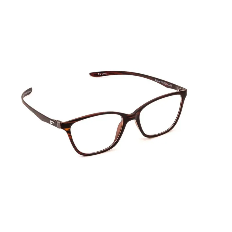 Flying Eyes Sonnenbrille Athene - Gestell Satin Tortoise, Linsen klar Beliebt