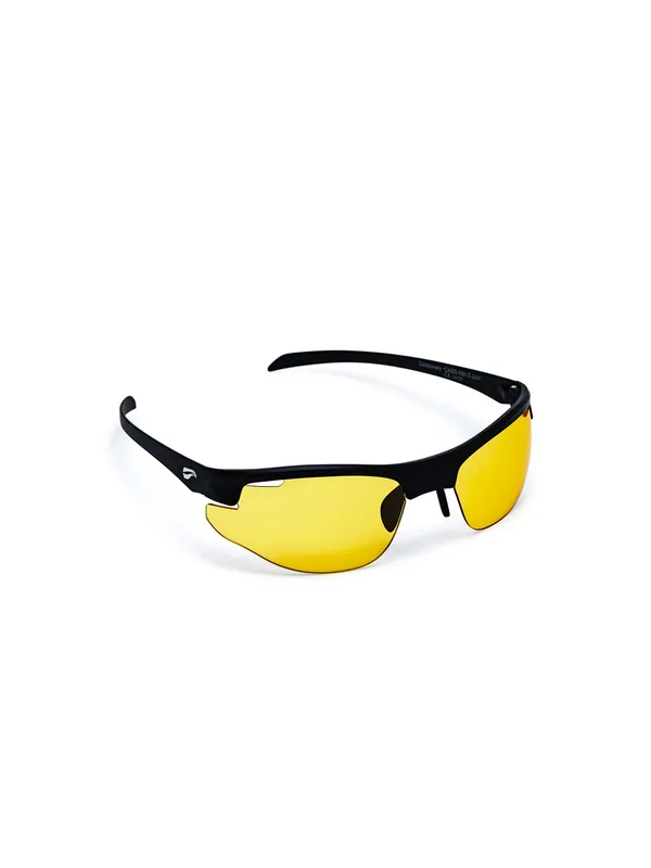 Bestpreis Flying Eyes Sonnenbrille Cassowary Standard - Gestell matt schwarz, Linsen gelb