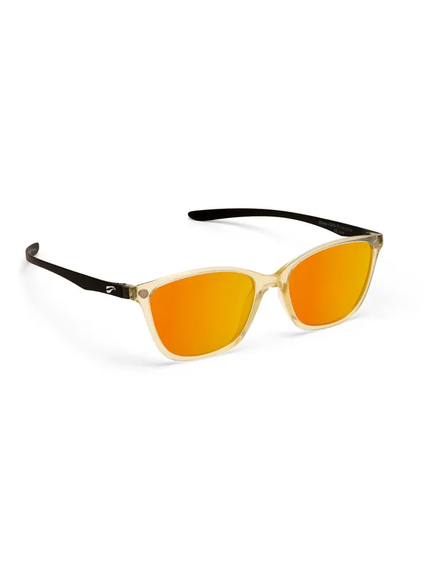 Sale Flying Eyes Sonnenbrille Athene - Rahmen klar, Bügel schwarz, Linsen rosenfarben (verspiegelt)