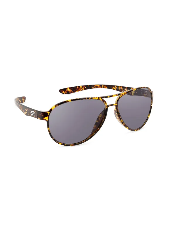 Billig Flying Eyes Sonnenbrille Cooper Narrow - Gestell Electric Tortoise, Linsen grau