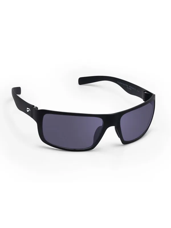 Flying Eyes Sonnenbrille Kingfisher Sport Wide - Gestell matt schwarz, Linsen grau Highlight