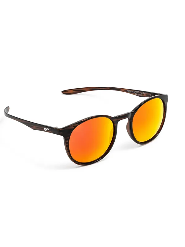 Flying Eyes Sonnenbrille Ninox - Gestell Tortoise, Linsen rosenfarben (verspiegelt) Highlight