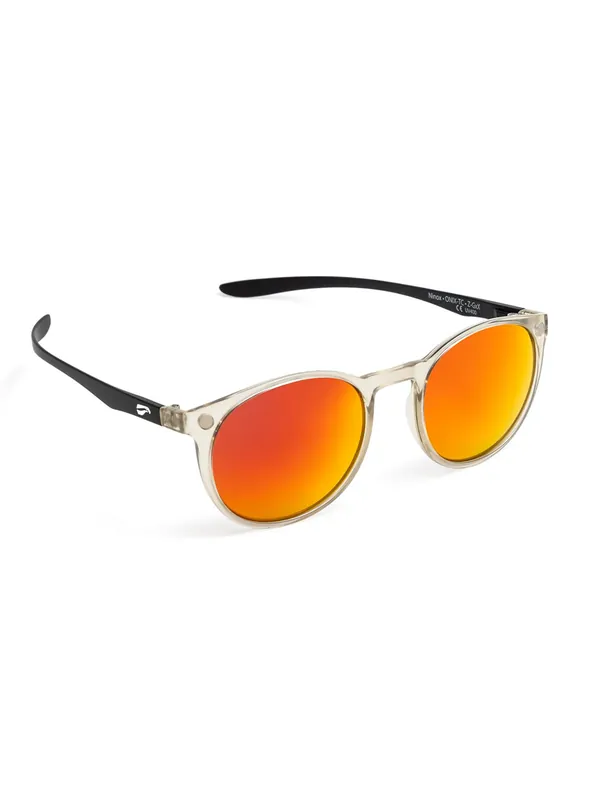 Flying Eyes Sonnenbrille Ninox - Rahmen klar, Bügel schwarz, Linsen rosenfarben (verspiegelt) Jetzt Bestellen
