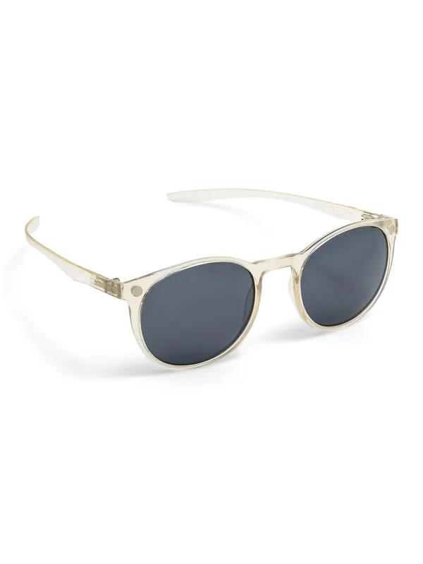 Zertifiziert Flying Eyes Sonnenbrille Ninox Narrow - Gestell klar, Linsen grau (dunkel)