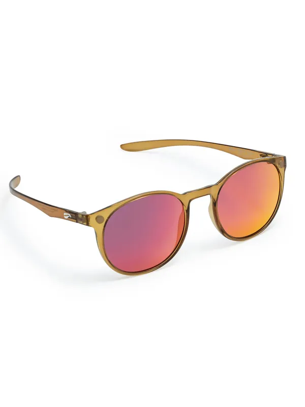 Flying Eyes Sonnenbrille Ninox Narrow - Gestell honigbraun, Linsen Sunset (verspiegelt) Garantierte Lieferung