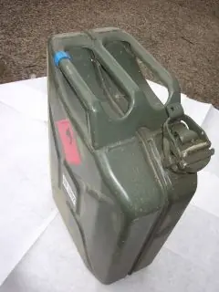 BW Benzinkanister 20l Stahlblech Neu