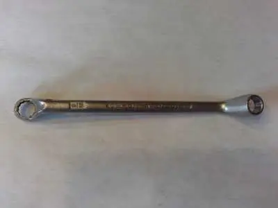 Markenprodukt Doppel-Ringschlüssel gekröpft 1/2 + 9/16"