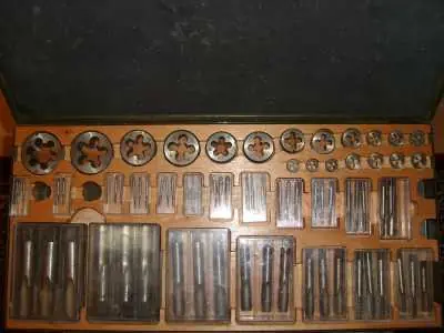 Gewindewerkzeug-Set 78tlg. 1/4 - 1 Zoll Sichere Zahlung