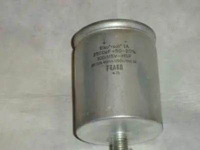 Kondensator 2500 µF Ausverkauf
